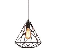 MMRTDJDR E27 Screw Single Head Decoration Pendant Lamp,American Style Flush Mount Chandelier,Hollowed-out Wrought Iron Hanging Light Lampshade,Balcony Corridor Porch Lighting Fixtures