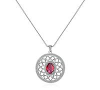 MMRTDJDR French Round Pendant Necklace with Box Chain Women's Layering Jewelry for Casual Outfits and Stylish Occasions