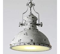 MMRTDJDR Industry Pendant Light Single Head Personality Wrought Iron Art Retro Chandelier Light Restaurant Cafe Bar Ceiling Suspension Lamp Interior Rural Fashionable Hanging Lamp E27,D,D