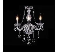 MMRTDJDR K9 Crystal Raindrop Chandelier Adjustable Vintage Classical Pendant Light Fixture 8 Lights Chandelier for Kitchen Dining Room Living Room,Clear Light,3 Lights