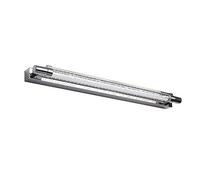MMRTDJDR Led Vanity Light Bath Interior Lighting, Crystal Bubbles Stainless Steel Vanity Light Waterproof Antirust Ip44 6W 6000K Wall Light,White,59Cm(23Inch)