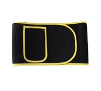 MMRTDJDR Lumbar Support Belt Back Support Back Brace Waist Trimmer Belt Workout Waist Trainer Waist Cincher Trimmer Weight Loss(Yellow)