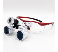 MMRTDJDR Magnifying Glass 3.5X2.5 Magnifier Dental Glasses Dental Loupes Binocular Medical Surgical Loupes 320Mm420mm
