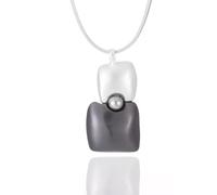 MMRTDJDR Necklace Pendant Chain Men Women Jewellery Punk Square Geometry Pendant Necklace Pearl Wedding Long Chain Necklace For Women Party