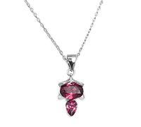 MMRTDJDR Necklace Women's Clothing is Simple Red Little Fox Temperament Retro Elegant Birthday present Creative Clavicle Chain, LJBLEUSK