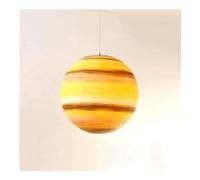 MMRTDJDR Nordic Creative Resin Ceiling Pendant Light Chandelier Universe Earth Sun Moon Venus Jupiter Uranus Mars Saturn E27 Lampshade Suspension Wire Lights for Cosmic Ambiance (Size : Sat
