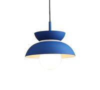 MMRTDJDR Nordic Retro Style Ceiling Lighting, High Light Transmission Glass Chandelier Lampshade, E27 Base Single Head Pendant Lamp, Bedroom Living Room Porch Hanging Light