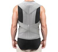 MMRTDJDR Plus Size Corrector Back Brace XS-5XL Full Back Support Belt Men Women Spinal Support Shoulder Neck Trainer Student Teenagers Hunchback Correction