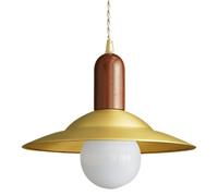 MMRTDJDR Retro Industrial Style Chandelier,E27 Screw Ceiling Lighting Fixtures,Creative American Personality Solid Wood Brass Hanging Lamp,Restaurant Front Desk Hotel Decoration Pendant Light