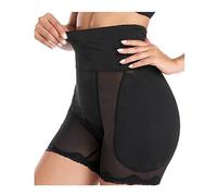 MMRTDJDR Shapewear Underwear Tummy Control Hip Pads for Women Shapewear Girdles for Women Body Shaper Black Medium