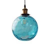 MMRTDJDR Spherical Creative American Country Chandelier,Creative Personality Glass Pendant Lamp,Flush Mount Ceiling Lighting Fixtures,Balcony Restaurant Hotel Decoration Hanging Light