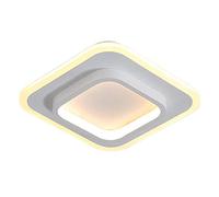 MMRTDJDR Square Iron Ceiling Lamp,Ultra-thin Three-Color Temperature Adjustable Ceiling Light,Close To Ceiling Light Fixtures,LED Energy-saving Light Fixture,Living Room