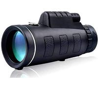 MMRTDJDR Telescope,40X60 Monocular Telescope, -4 Prism Monocular,Monocular Binoculars, with Phone Holder & Dust Cover for Traveling