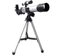 MMRTDJDR Telescope High Power Binoculars 90X Space Astronomic for,40Mm Beginners Astronomy Refractor for Astronomy with 2 Eyepieces,Tripod,Adults Ultra-Clear Travel Telescope,White for indoor/outdoor