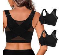 MMRTDJDR TOSOFT 2Pcs Adjustable Shapewear Vest Bras For Women S-5XL Plus Size Everyday Wear, Exercise And Offers Back Support (Color : B, Size : XXXXXL/XXXXX-Large)