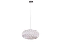 MMRTDJDR Traditional Creative Acrylic Wave Ball Shaped Ceiling Pendant Lamp Modern Simple Cafe Bar Club Adjustable Chandelier Decoration Living Room Kitchen Dining Table E27 Suspension Light Fixtures