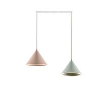 MMRTDJDR Traditional Macaron Colored Modern Chandelier Beautiful Restaurant Decoration Ceiling Pendant Lamp Hanging Wire Adjustable for Kitchen Island Fixtures Color : Three Heads -Style E