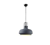 MMRTDJDR Traditional Nordic Metal Iron E27 Restaurant Hanging Pendant Light Modern Simple Single Head Indoor Lighting Chandelier Bar Cafe Kitchen Dining Room Decorative Ceiling Lamp Fixtures Col