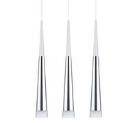 MMRTDJDR Traditional Pack Modern Kitchen Island Pendant Lighting, Cone Hanging Light Plating Finish,Acrylic Shade, for Dining Rooms, Living Room, 5W Fixtures Color : 4000k Neutral li