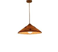 MMRTDJDR Traditional Southeast Asian Antique Chandelier Handmade Light Retro Loft Pendant Lamp Adjustable Hanging Wire for Living Room Restaurant Bar E27 Fixtures Size : Style