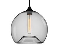 MMRTDJDR Traditional Transparent Glass Ceiling Chandelier Fitting Modern Creative Designer Simple Pendant E27 Screw base, JUST Lamp Shade, excluding Light Bulb Fix