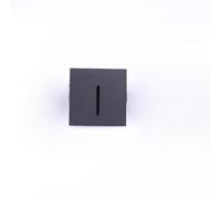 MMRTDJDR Wall lamp, Home 3W IR Motion Sensor LED Wall Light Staircase Lights 86 Type Bottom Box Lamp for Hotel Corridor Aisle Corner(Cool,04 Frosted Black)