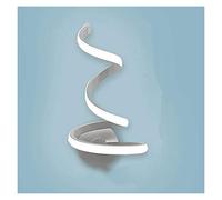 MMRTDJDR Wall lamp, Spiral LED Wall Light Mounted Home Bedside Aisle Lighting Bedroom Living Room Stairs Decorative Art Lamp(White Light C)