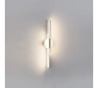 MMRTDJDR Wall Lamps Sconces LED Linear Wall Sconce Lighting Wall Mounted Lamp Geometric Vanity Light Bar, 14W 55cm Mirror Front Lamps Indoor Wall Wash Lights for Bedroom Powder Room