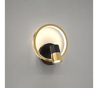 MMRTDJDR Wall Lamps Sconces Wall Light 360+180 Degrees Adjustable Wall Spotlight, 15W LED Metal Wall Swivel Lamp, Headboard Lighting Fixtures Bedside Reading Lamps for Bedroom Living Room -3 Color