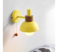MMRTDJDR Wall Lamps Sconces Wall Light Hallway Iron Art Wall Mount Sconce Fixture with,E27 Base Energy-Saving Bedroom Bedside Wall Lights for Dining/Living Room(Without,a)