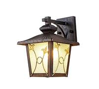 MMRTDJDR Wall Sconce Wall Lamp Europe and The United States Network Red American Courtyard Wall Lamp Attic Retro Industrial Wind Garden Balcony Aisle Stair Wall Lamp European Wrought Iron Ip65 Outdoor