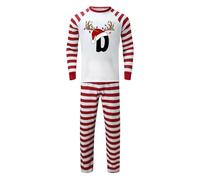 MMRTDJDR Warehouse s Womens Pyjamas Christmas Crew Pyjamas Womens Printed Lounge Pyjama Two Piece Set - Plush Warm and Cosy Fleece Loungewear for Her - Available in Range of Sizes