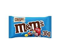 MMs Crispy Pieces + Milk Chocolate Bag 36g (Pack of 24) 100529