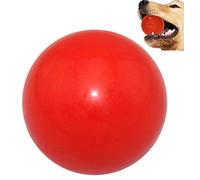 MMSGA Durable Dog Balls for Aggressive Chewers & Training,Tough Indestructible Dog chew Toy Ball,Solid Rubber Bouncy Ball Made of Pure Natural Rubber,Safe and Non-toXic,Red,2.75inch/7cm