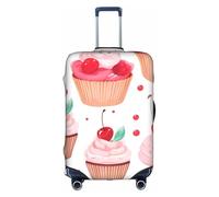 MMSJSBVY Cupcake Elastic Luggage Cover - Dust and Scratch Resistant Trolley Luggage Protector for 18-32 Inch Luggage M