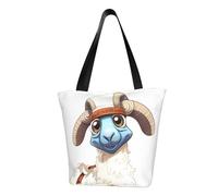 MMSJSBVY Lamb Women'S Handbag Shopping Bag, Large Capacity Tote Bag, Suitable For Shopping, Beach Trips, And Fitness