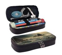 MMSJSBVY Mountains Meet The Sea Pencil Case - Large Capacity Durable Pencil Case, Stationery Organizer, School Office Supplies
