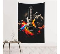 MMSJSBVY Rock Music Decorative Tapestry 60x40in, Wall Art Wall Covering, Suitable As A Bedhead Backdrop, Beach Towel, Or Tablecloth