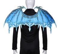 MMSS Party Carnival Halloween Props Dragon Wing (Blue)