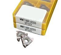 MMT16ER MMT16IR AG55/AG60 VP15TF UE6020 US735 Carbide Inserts Internal External Thread Turning Cutting Tools(MMT16IR AG55 VP15TF)