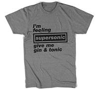 MMUNNA Supersonic Oasis T-Shirt Mens Toutes Les Tailles Couleurs Grey M