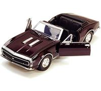MMX 73301BU 1:24 Chevrolet Camaro SS Conv 1967 - Aubergine Car Model Replica