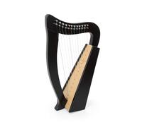 MMX celtic baby harp in black - 12 strings