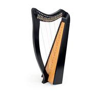 MMX celtic harp in black - 19 strings