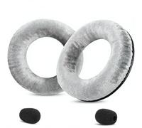 MMX330 PRO Ear Pads Compatible with Beyerdynamic MMX300 PRO/MMX300 Gen2/TYGR 300R/ EDT 770VB /EDT 990V/DT880/T1/T1 Gen2/T70P/T5P Velvet Replacement Earpads-Silver