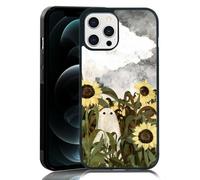 MMYAJT There's A Ghost in the Sunflower Field Fit for iPhone 12 Mini
