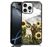 MMYAJT There's A Ghost in the Sunflower Field Fit for iPhone 16 Pro Max