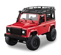 MN-90 1:12 Scale 2.4GHz 4WD RC Off-Road Truck with LED Lights, 180 Motor, ABS Metal Construction, High-Strength Girder Structure, 40m Remote Distance, 20-30 Minutes Using