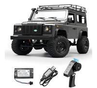 MN-99S RC Crawler, 1:12 Scale RC Rock Car, 4WD Off-Road RC Truck RTR, 2.4G Remote RC Land Rover Vehicle Models for Adults Hobby Gifts (Gray)