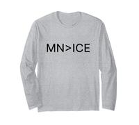 MN Greater Than Ice Minnesota State Pride Solidarity Long Sleeve T-Shirt